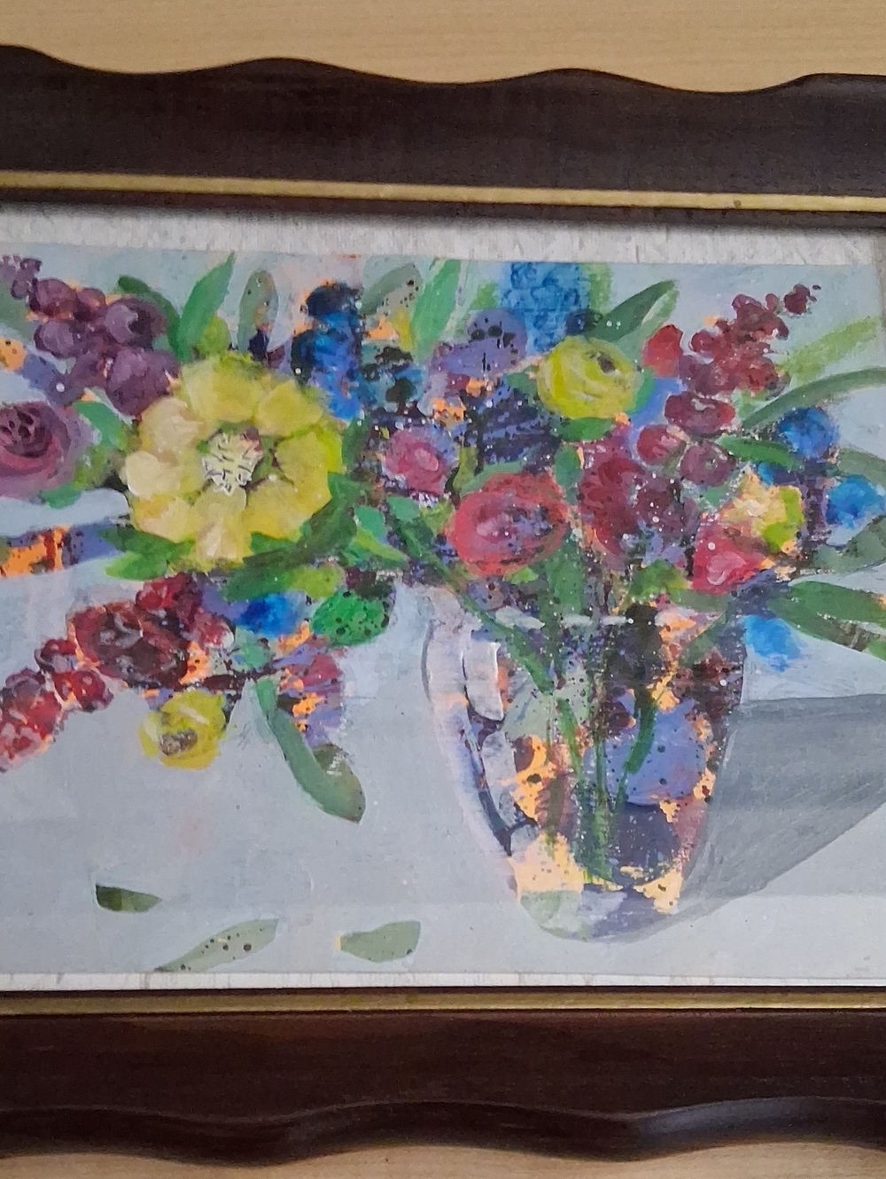 Watetcolor Painting Framed